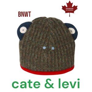BNWT cate & levi Handmade in Canada Children's Hat 0-1 years 17"